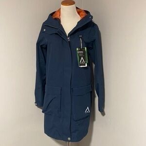 🆕 ColourWear CLWR Wear Colour Blue Iris Gust Parka